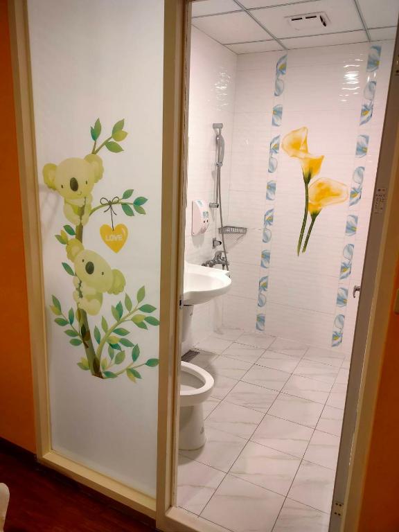 Koupelna v ubytování Jiji Fuli Homestay