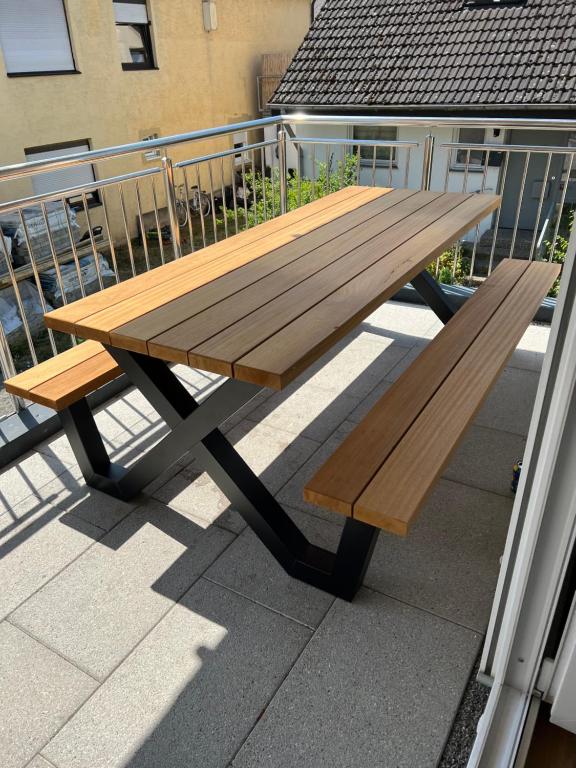 Balkón nebo terasa v ubytování Sali Homes - Residenz zum Breitenauer See