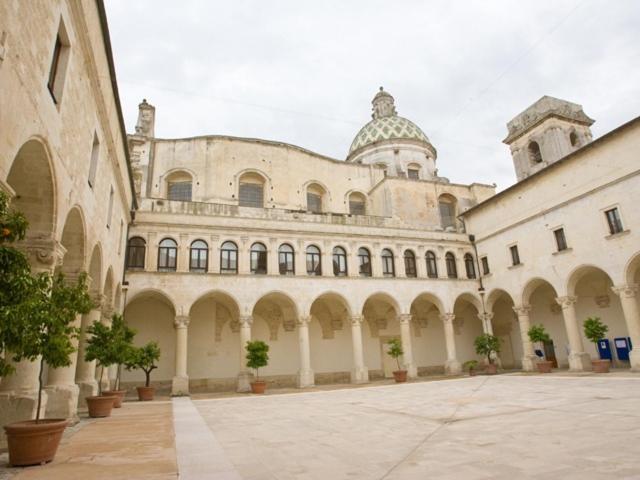 a large building with a dome on top of it at Civico 17 in Lecce