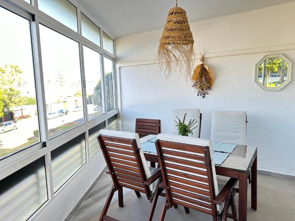 Posedenie v ubytovaní Charming & cosy beach apartment