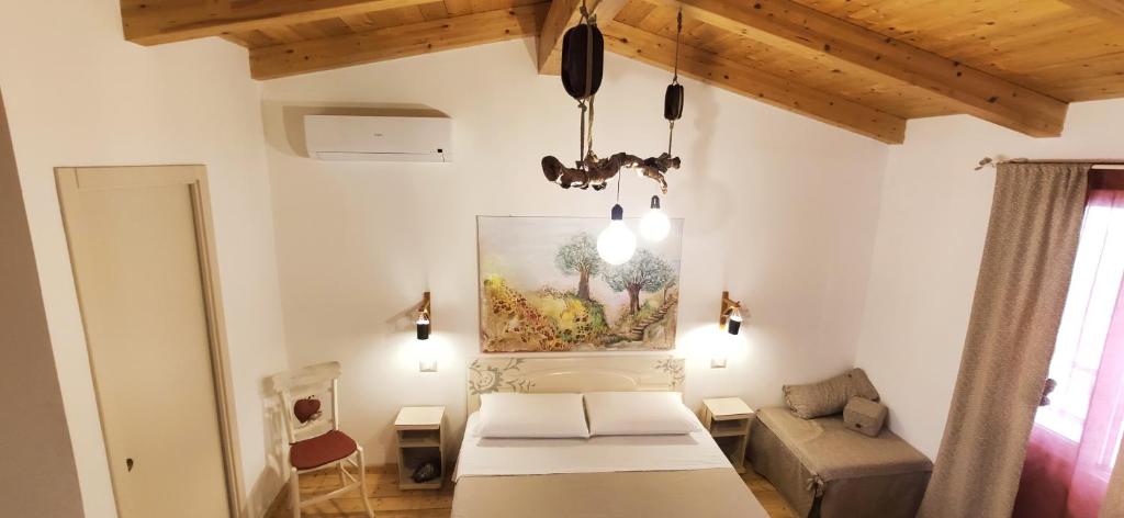 Posezení v ubytování B&B Mastro Francesco