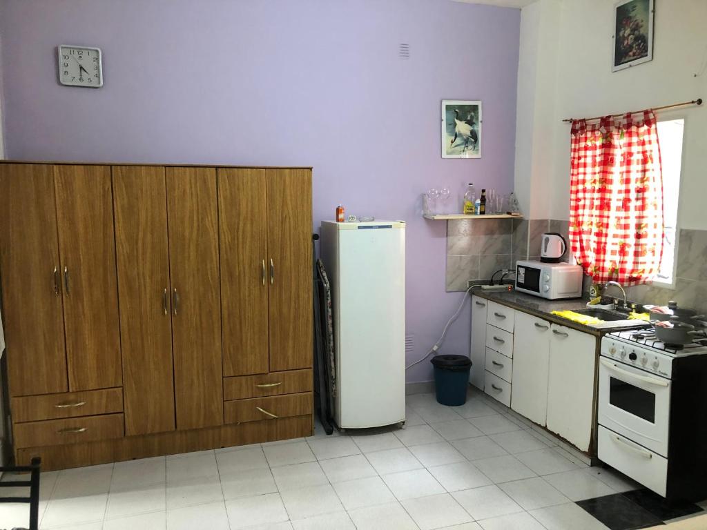 Köök või kööginurk majutusasutuses Monoambiente