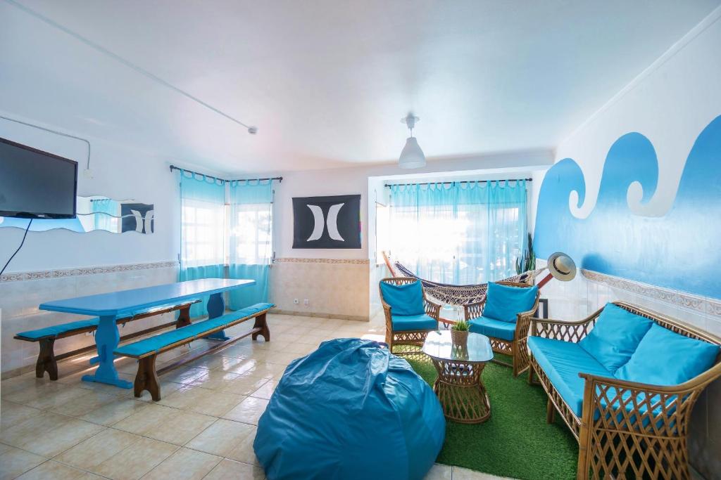 TV a/nebo společenská místnost v ubytování H2O GuestHouse