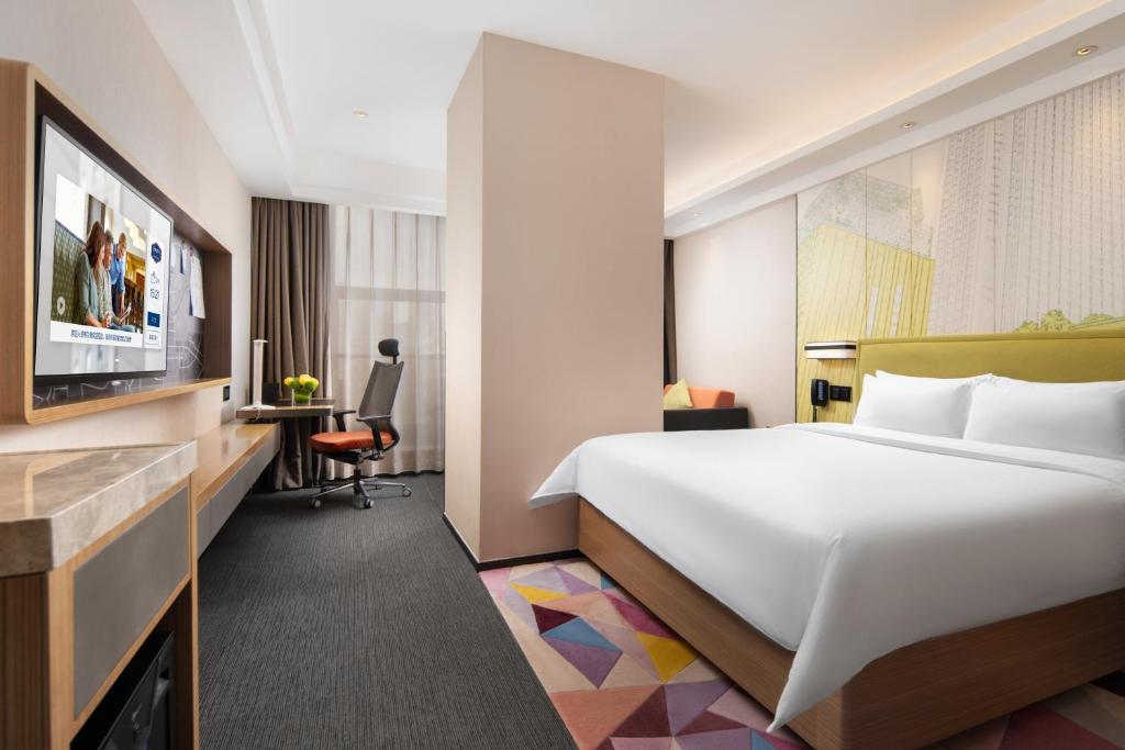 Hampton by Hilton Nanning Jiangnan - 舒适的国王室带支柱