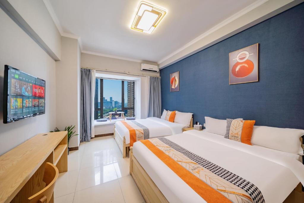 Pazhou Angda International Aparthotel Canton Fair Branch - Salle Jumelle Standard