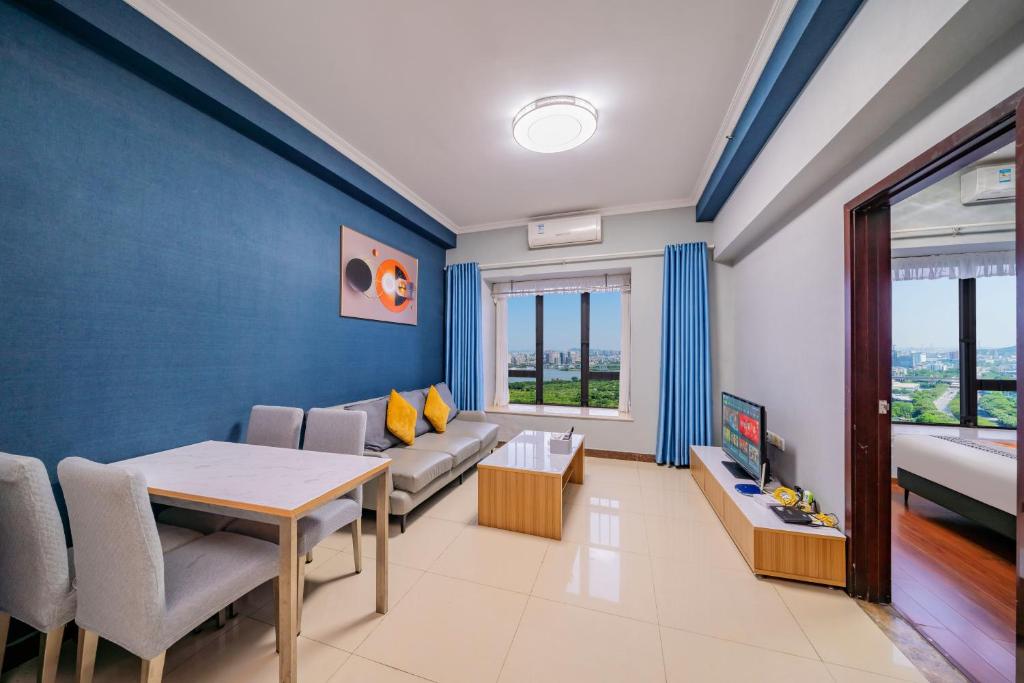 Pazhou Angda International Aparthotel Canton Fair Branch - Chambre Double De Luxe