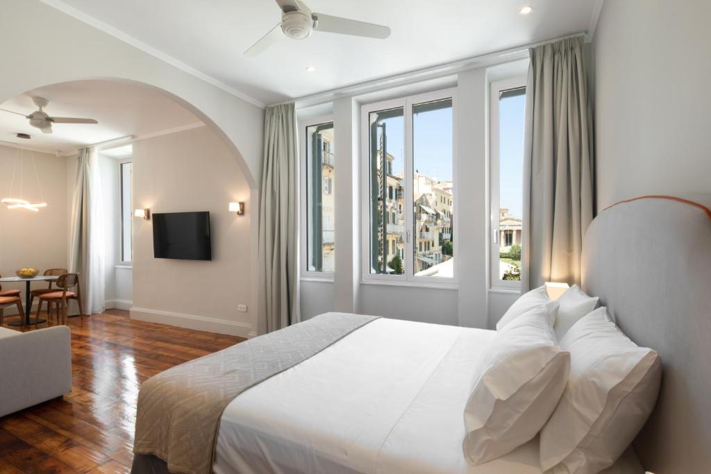 Ένα ή περισσότερα κρεβάτια σε δωμάτιο στο Liston Allure Suite