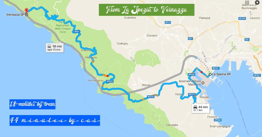 Fotografie z fotogalerie ubytování Rissu Nice Studio v destinaci Vernazza