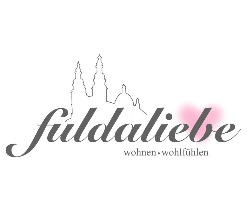 una ilustración de la palabra milwaukee con el castillo en fuldaliebe - Stadtnahe moderne Ferienwohnung in Fulda en Fulda