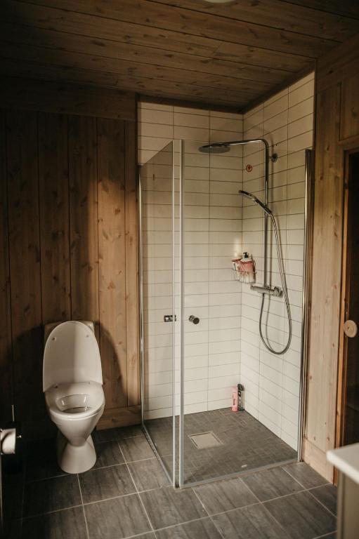 Koupelna v ubytování Nydelig moderne hytte på Geilo Kikut med høy standard - 4 senger 6 gjester