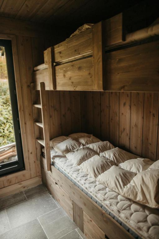 Postel nebo postele na pokoji v ubytování Nydelig moderne hytte på Geilo Kikut med høy standard - 4 senger 6 gjester