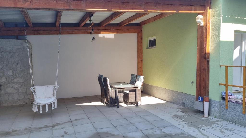 Patio nebo venkovní prostory v ubytování Ferienhaus RADO