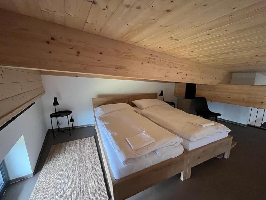 Postel nebo postele na pokoji v ubytování Resort Javorníky