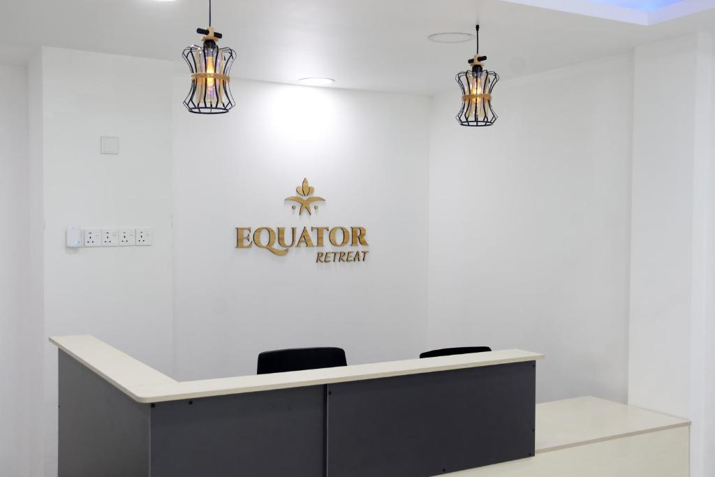 Certifikát, hodnocení, plakát nebo jiný dokument vystavený v ubytování EQUATOR RETREAT