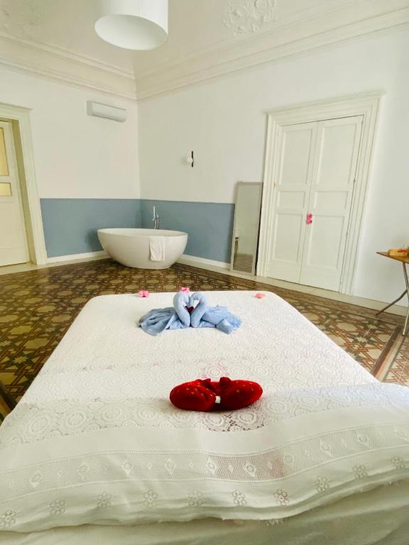 Posteľ alebo postele v izbe v ubytovaní Casa di Rita