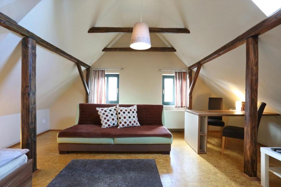 Posezení v ubytování Apartmány Milenium