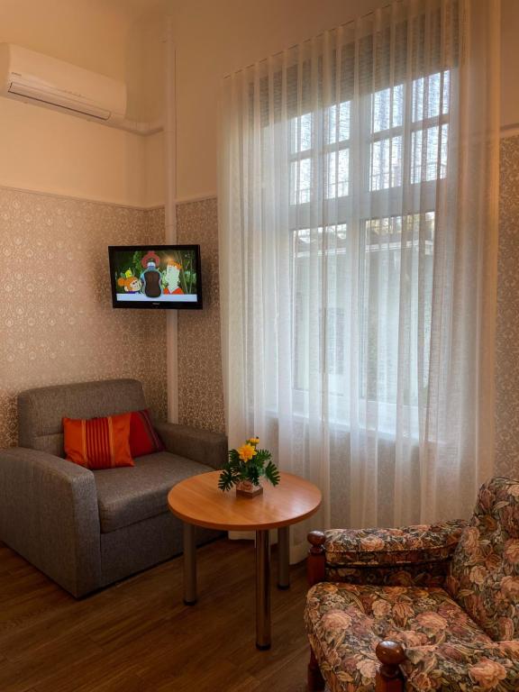 Posezení v ubytování Green Villa