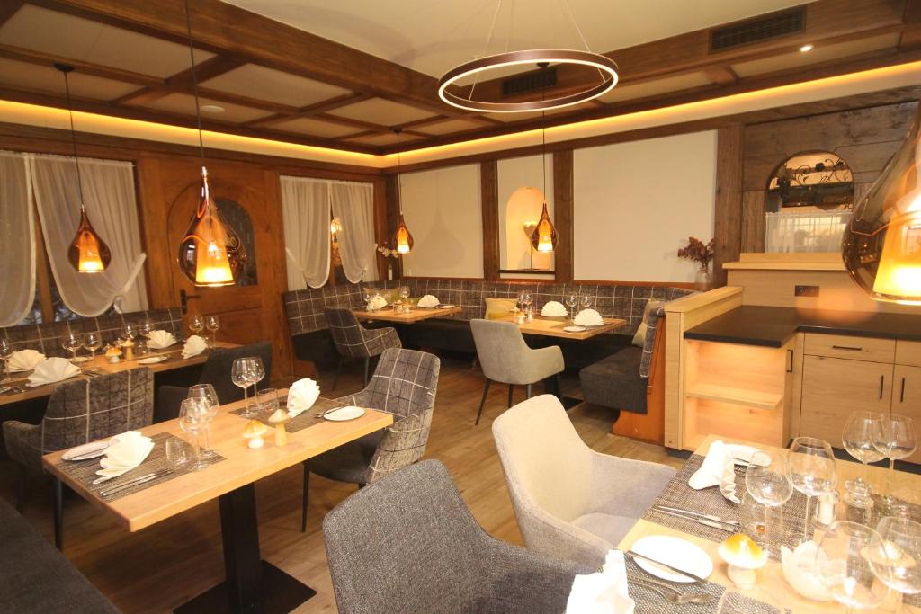 Posezení v ubytování Wohlfühlhotel Bercher
