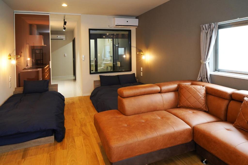 Posezení v ubytování Etcetera Guest House