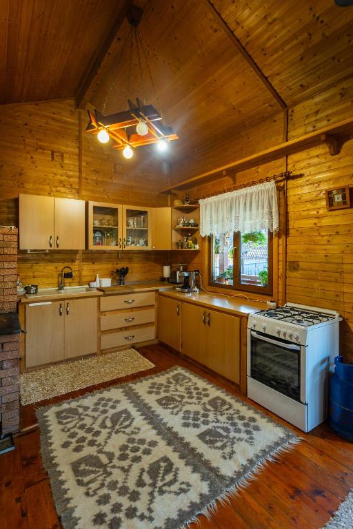 Kuchyň nebo kuchyňský kout v ubytování Casa TaMi