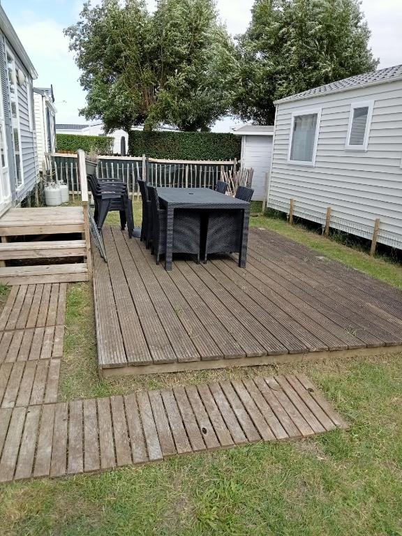 Zahrada ubytování Stacaravan met eigen terras en tuin 6personen