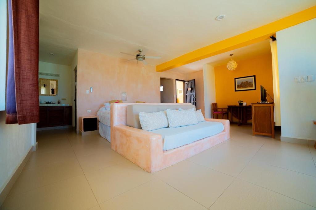 Posezení v ubytování Hotel Flamingos Inn