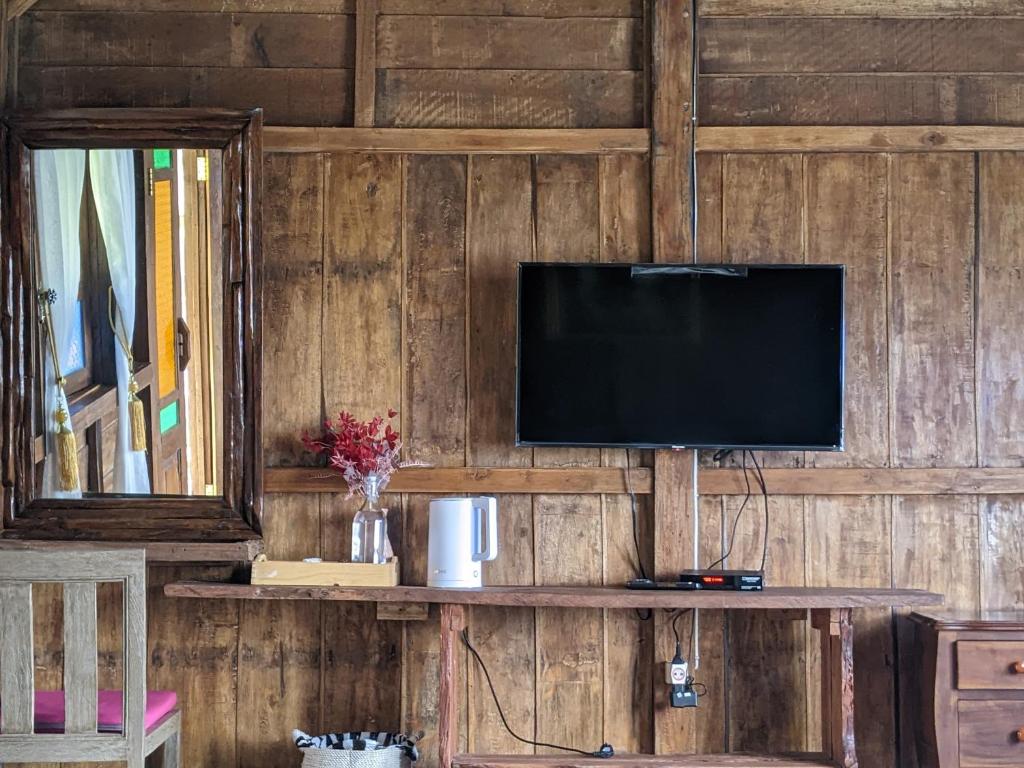 TV a/nebo společenská místnost v ubytování Le Desa Resort Syariah