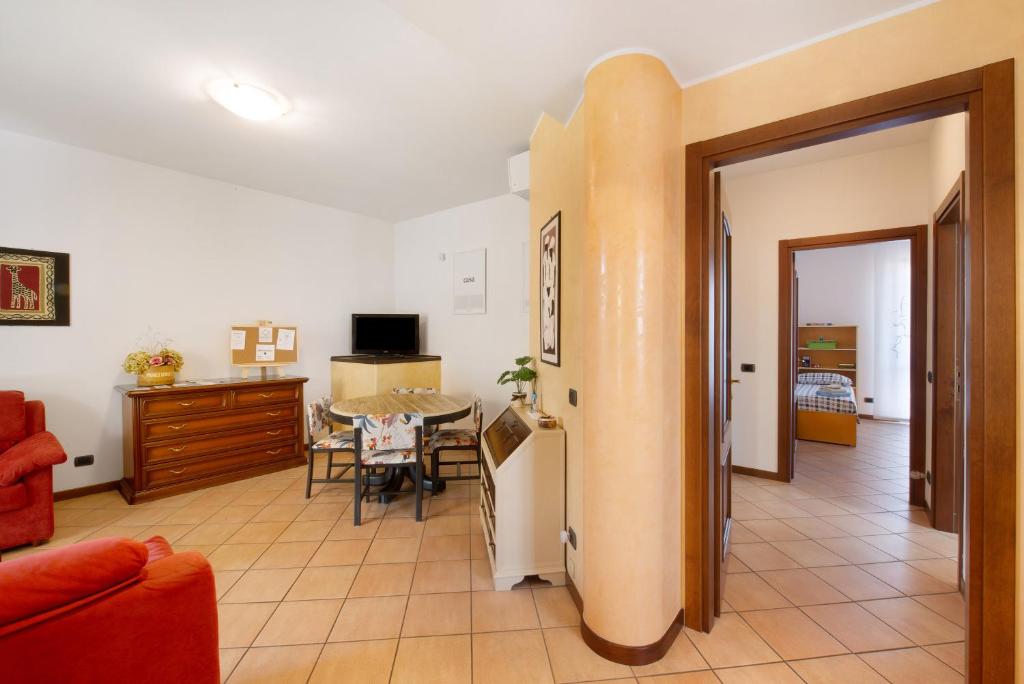 TV a/nebo společenská místnost v ubytování Casa Elli