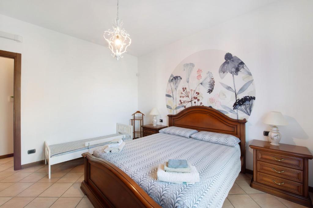 Postel nebo postele na pokoji v ubytování Casa Elli