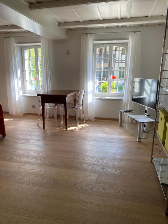 TV a/nebo společenská místnost v ubytování B&B tannen124
