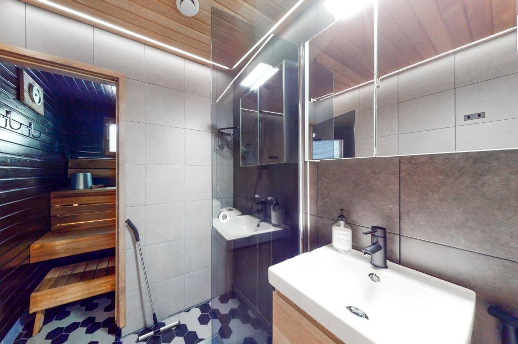 Fotografie z fotogalerie ubytování Lomahuoneisto Villa Luoto A v destinaci Kalajoki