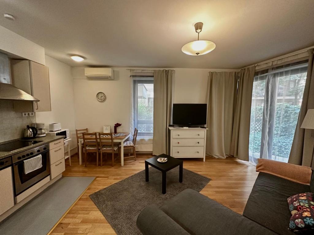 Kuchyňa alebo kuchynka v ubytovaní Leda Apartments