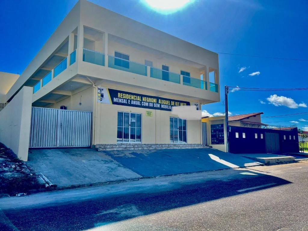 Bygningen som lejligheden ligger i