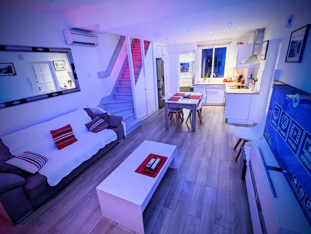 Posedenie v ubytovaní Cannes Croisette Suquet Duplex 4 P