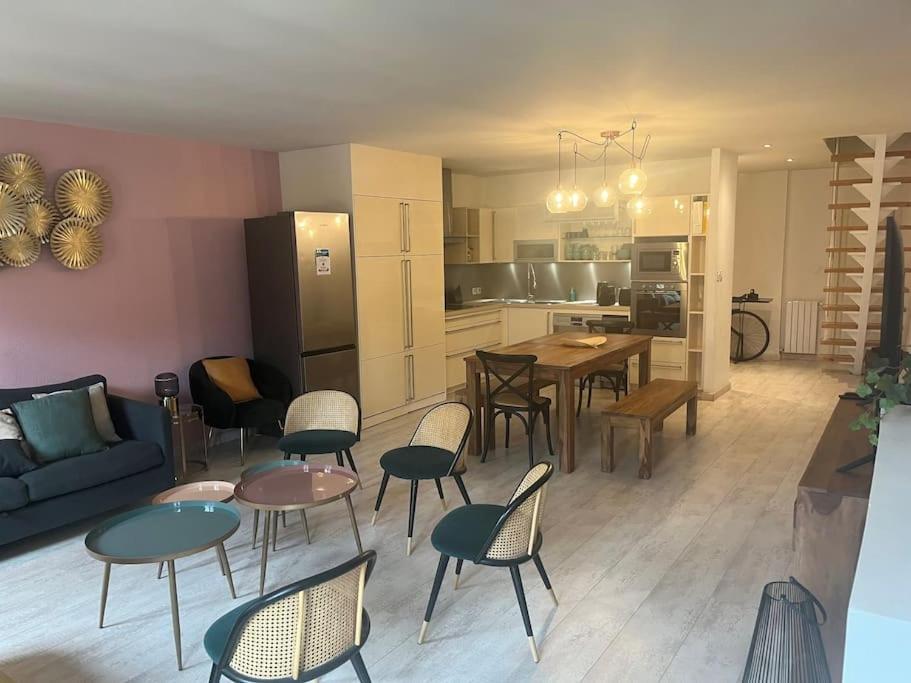 Køkken eller tekøkken på L'escalier du Château T4 Duplex 9 couchages 4*