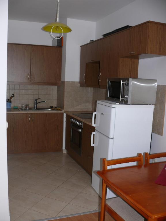 Kuchyňa alebo kuchynka v ubytovaní Villa Palazzo Apartments