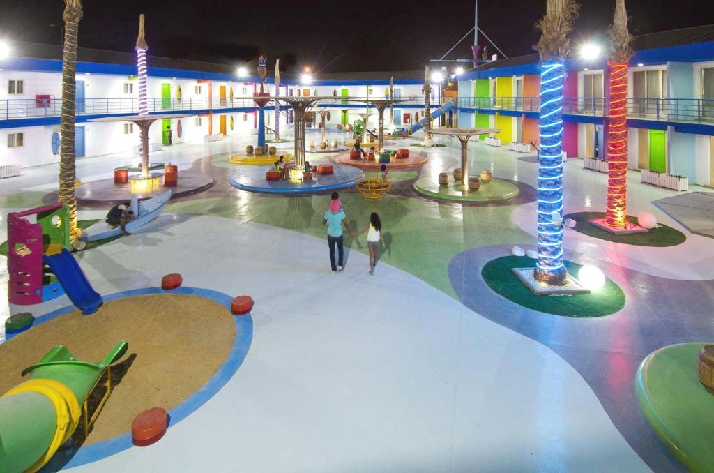Dětský klub v ubytování Swiss Inn Teda Hotel & Aqua Park