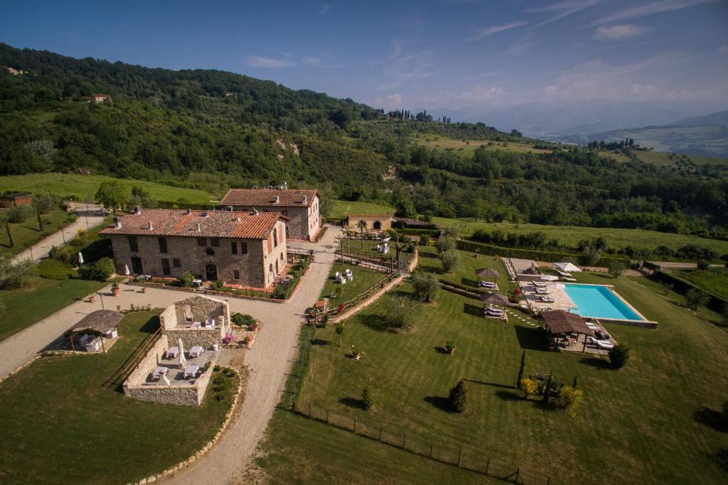 Agriturismo Vita Nova с высоты птичьего полета