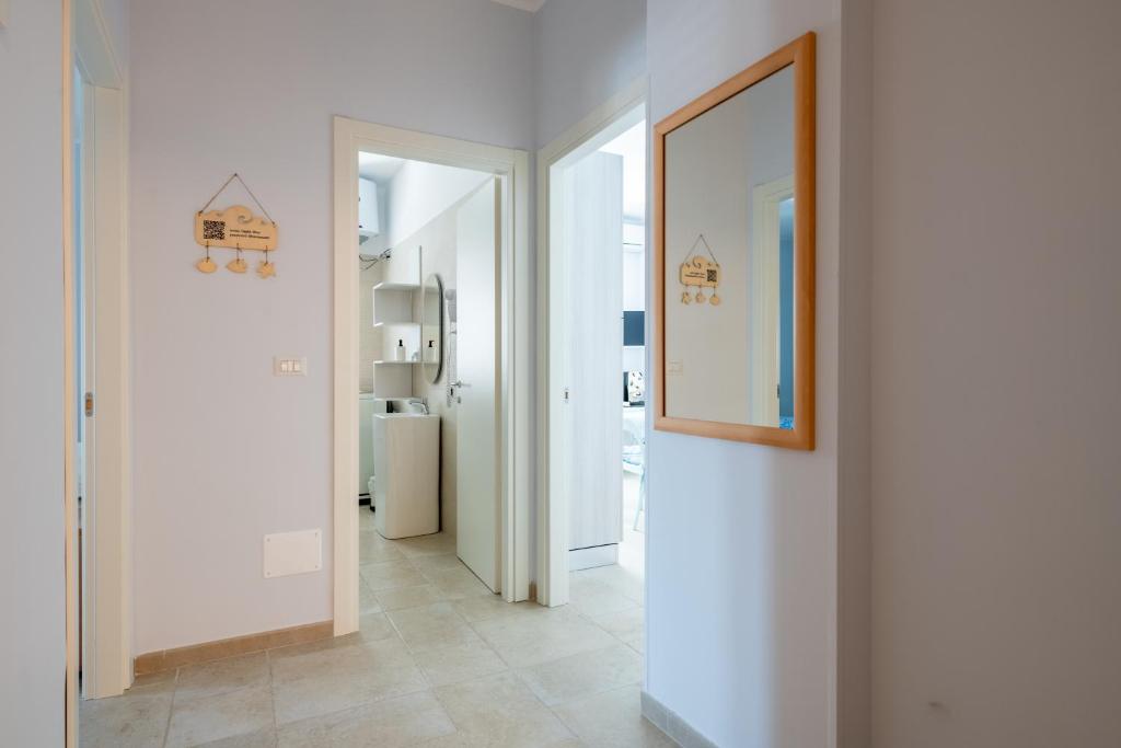 Kuchyň nebo kuchyňský kout v ubytování Riva Vieste Suites