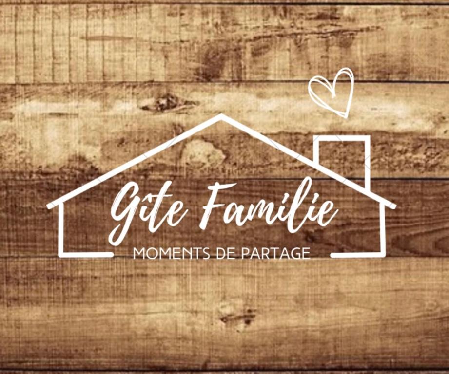 a picture of a house with the words gift famille at Gîte Familie 