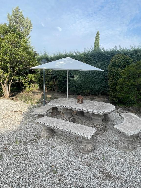 A garden outside Espléndido dormitorio en Suite