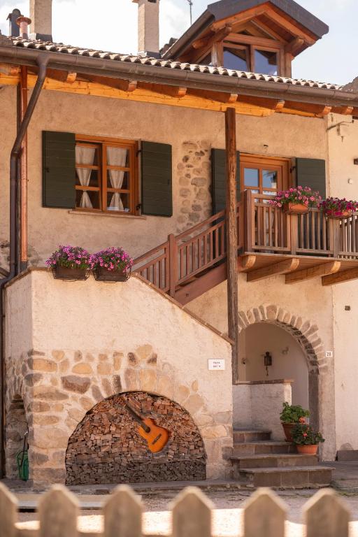Balkón nebo terasa v ubytování B&B Le Molinare Home Relax