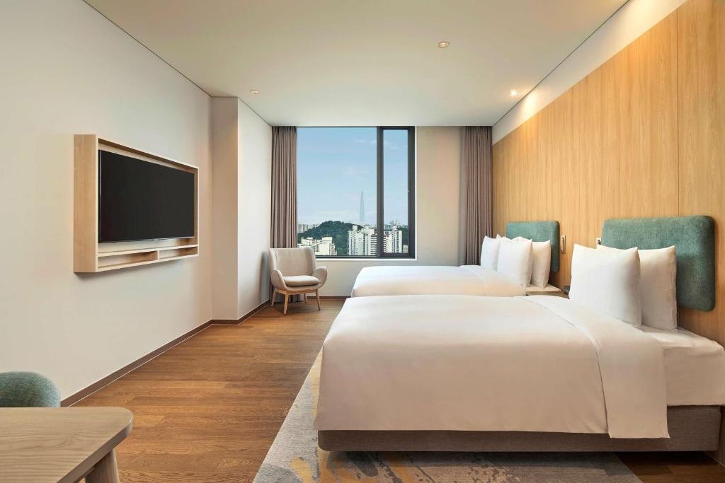 Hilton Garden Inn Seoul Gangnam - Habitación Familiar Queen