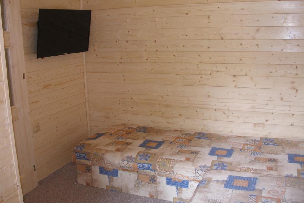 Postel nebo postele na pokoji v ubytování Chata Cep