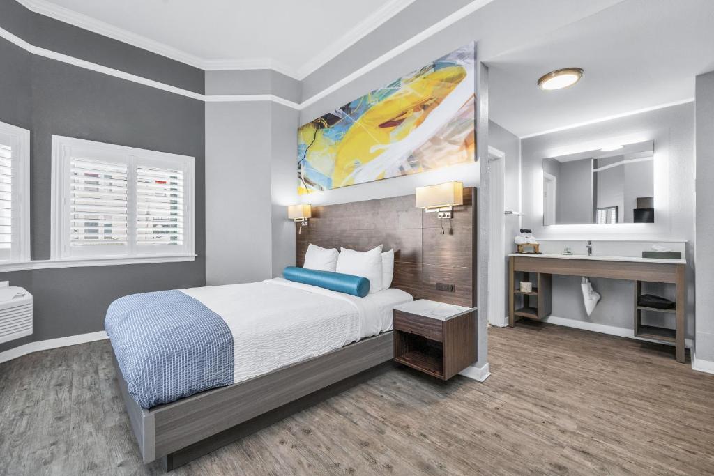 Inn at Rockaway San Francisco Pacifica - クイーンルーム - 障害アクセス