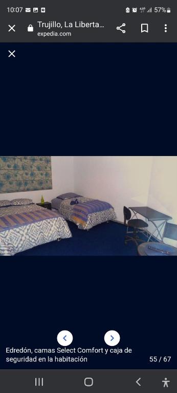 Postel nebo postele na pokoji v ubytování Magicperu Apart Hotel