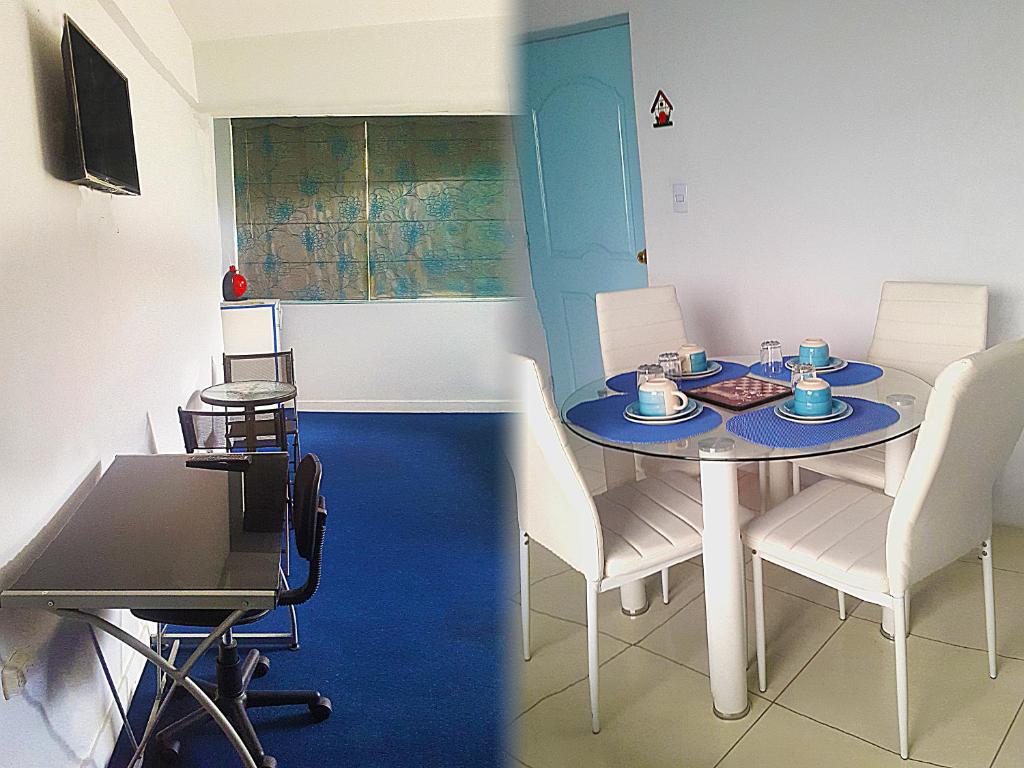 TV a/nebo společenská místnost v ubytování Magicperu Apart Hotel