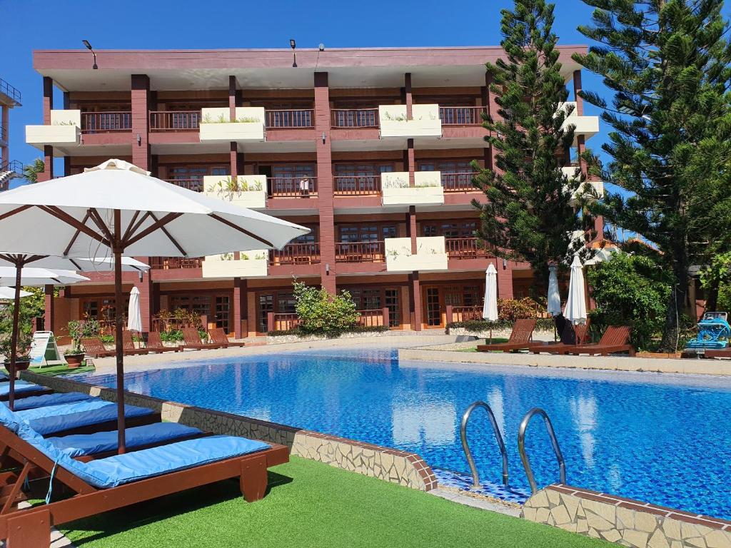 Hồ bơi trong/gần Little Muine Cottages Resort