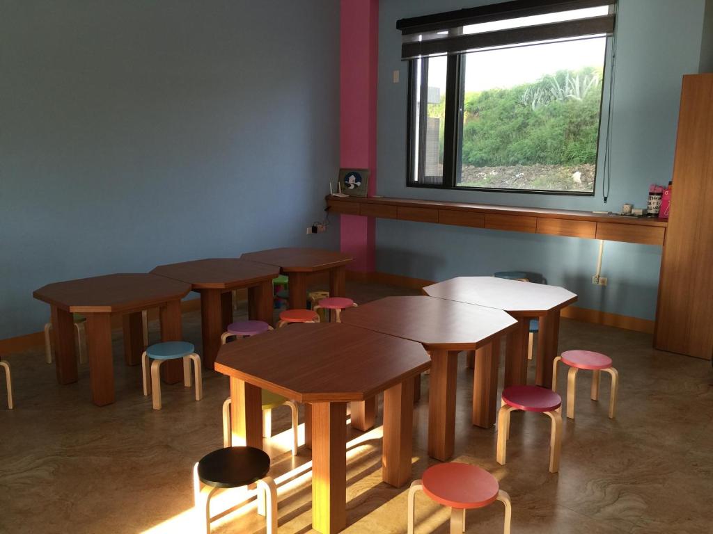 Restaurace v ubytování 日青民宿