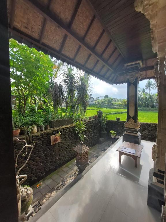 Zahrada ubytování Merta Ubud Homestay